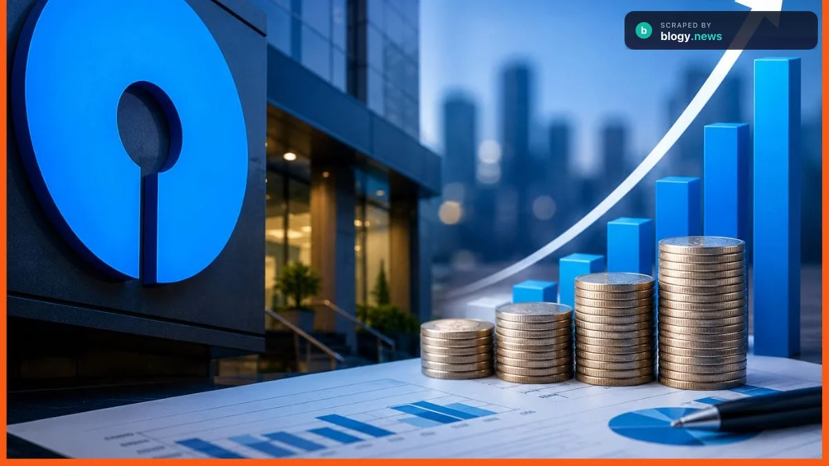 State Bank of India FY26 Profit Jumps 13% to ₹80,032 Cr; Q4 Growth Slows, Shares Fall 7%